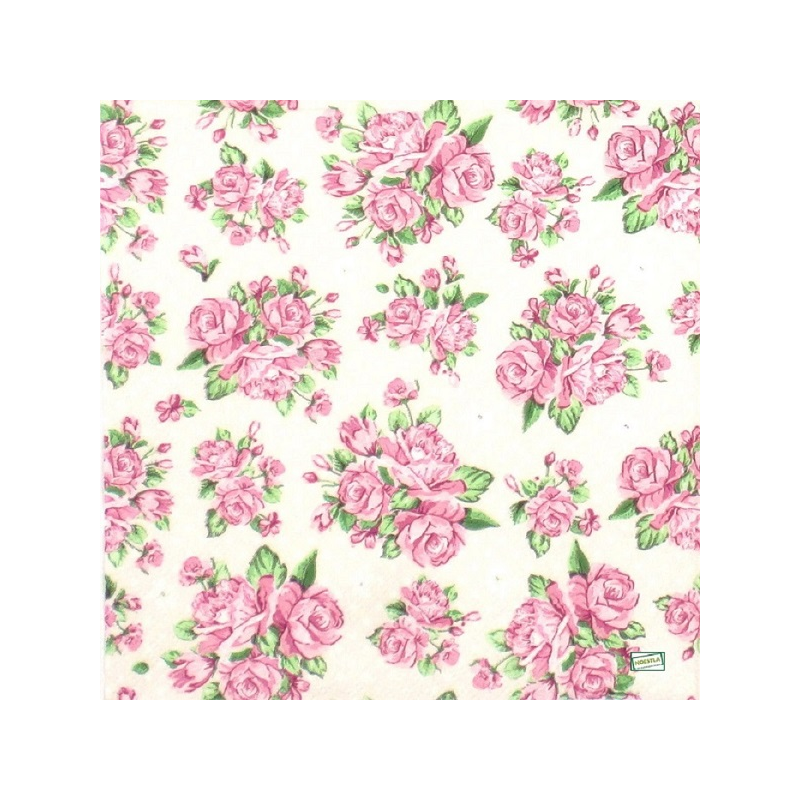1serviette papier Les Roses-20
