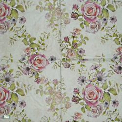 1serviette papier Les Roses-21