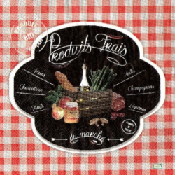 1 serviette Cuisine -95