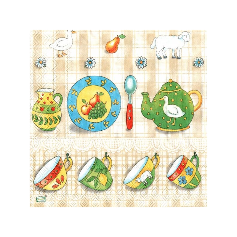 1 serviette Cuisine -114