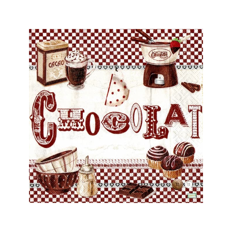1serviette Le Chocolat -4