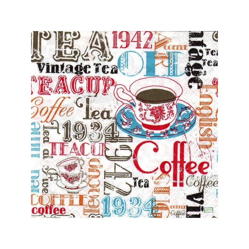 1 serviette Petit Déjeuner -29