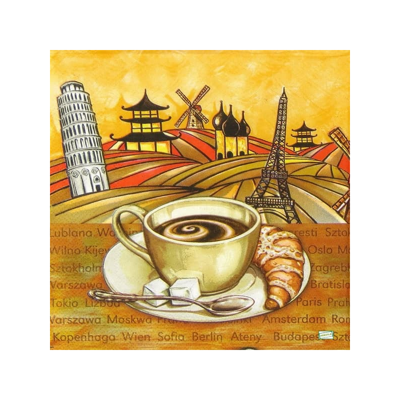 1 serviette Petit Déjeuner-41