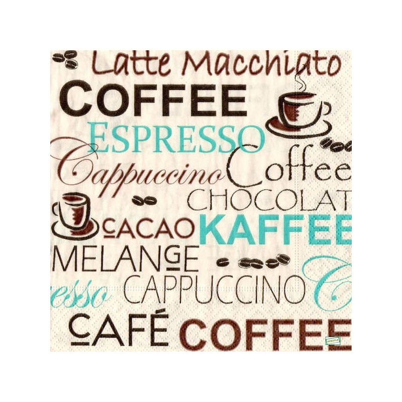 1 serviette Le Café -44