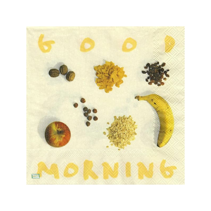 1 serviette Petit Déjeuner -50