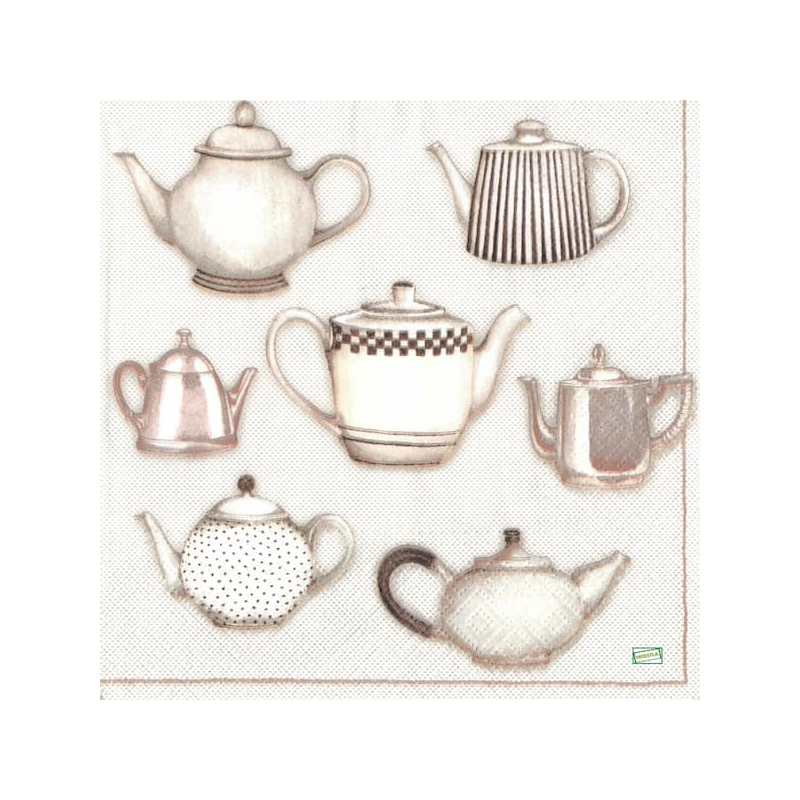 1 serviette Les Théières - 71