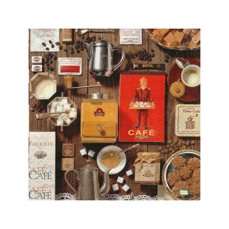 1 serviette Petit Déjeuner -78