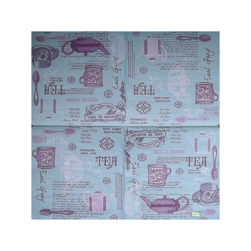 1 serviette Petit Déjeuner -80