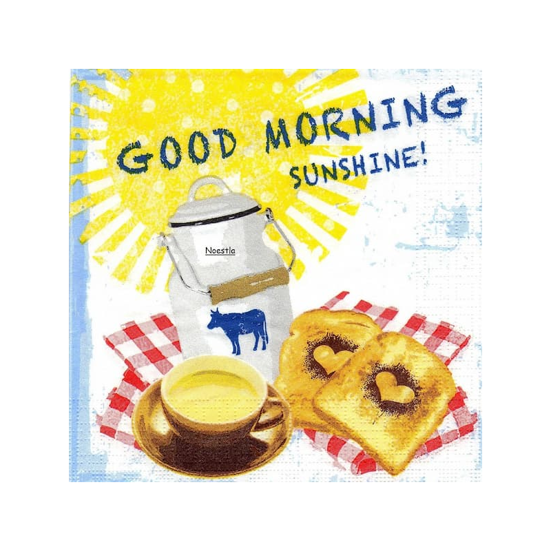 1 serviette Petit Déjeuner -89