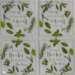 1 serviette Aromates - 1