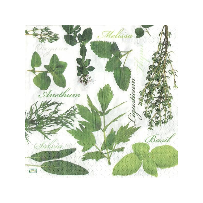 1 serviette Aromates -4