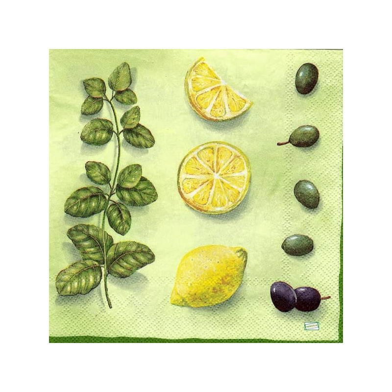 1 serviette Aromates -13