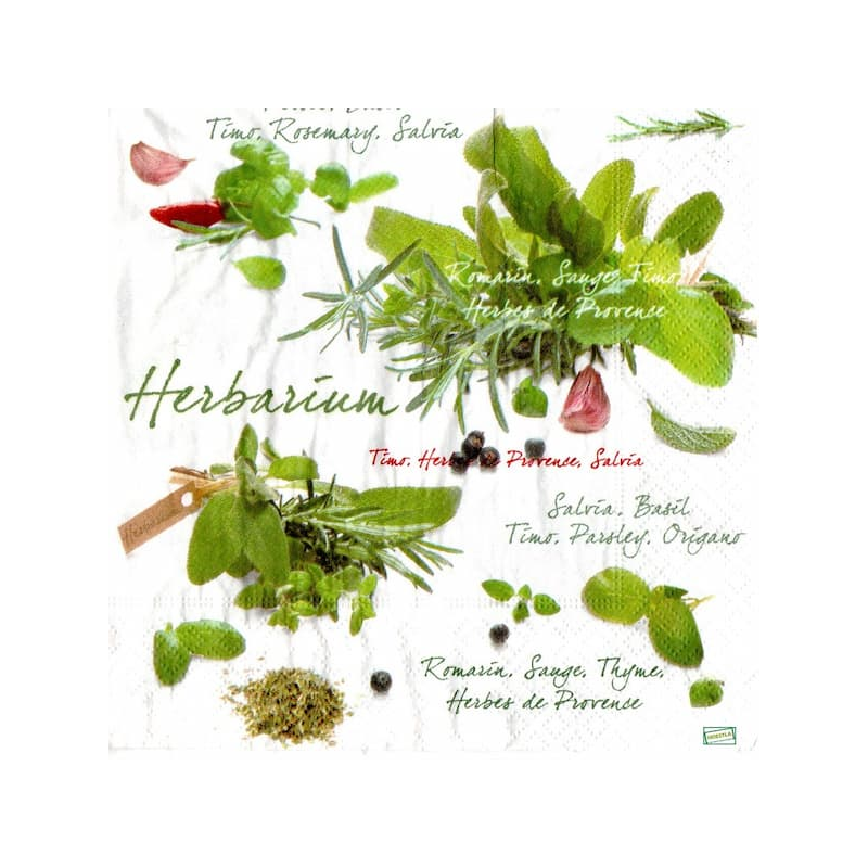 1 serviette Aromates -23