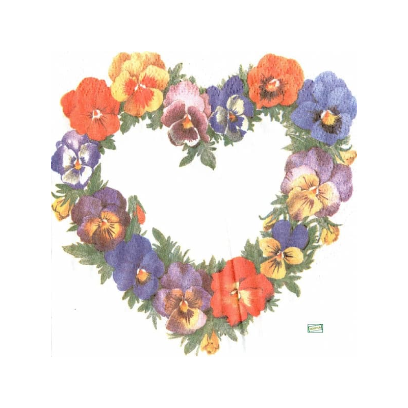 1serviette papier Pensées-13