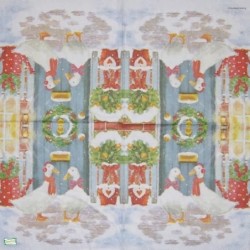 1serviette papier Les Oies-2