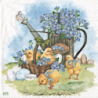 1serviette papier Poussins-6