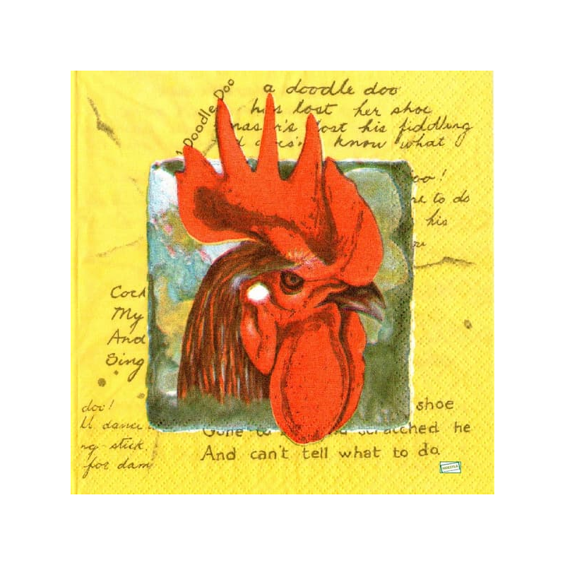 1serviette papier Le Coq-11
