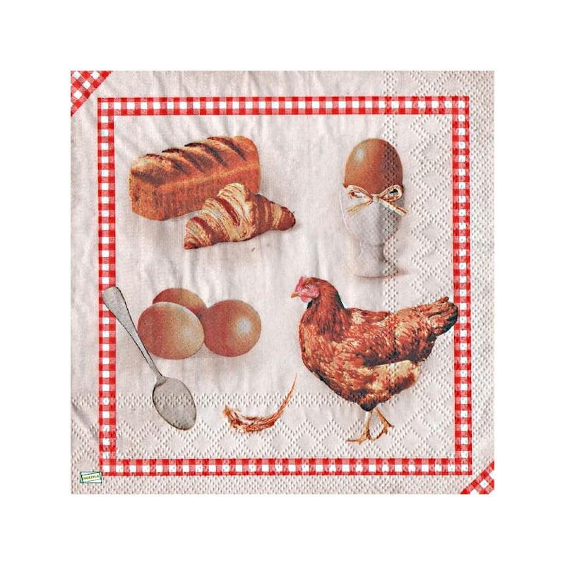 1serviette papier La Poule-20