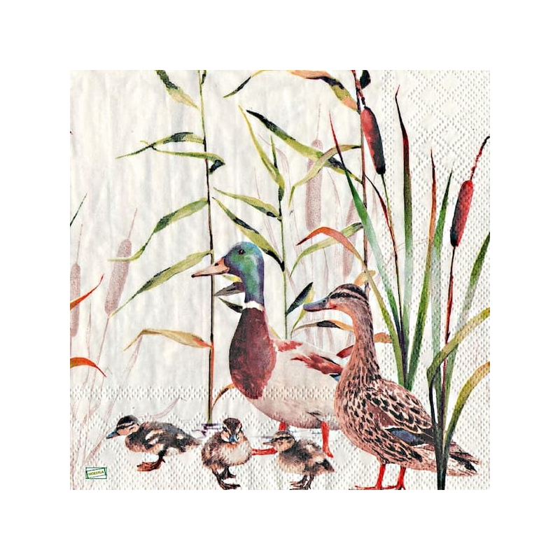 1serviette papier Canards-21
