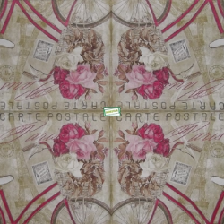 1serviette papier Les Roses-40