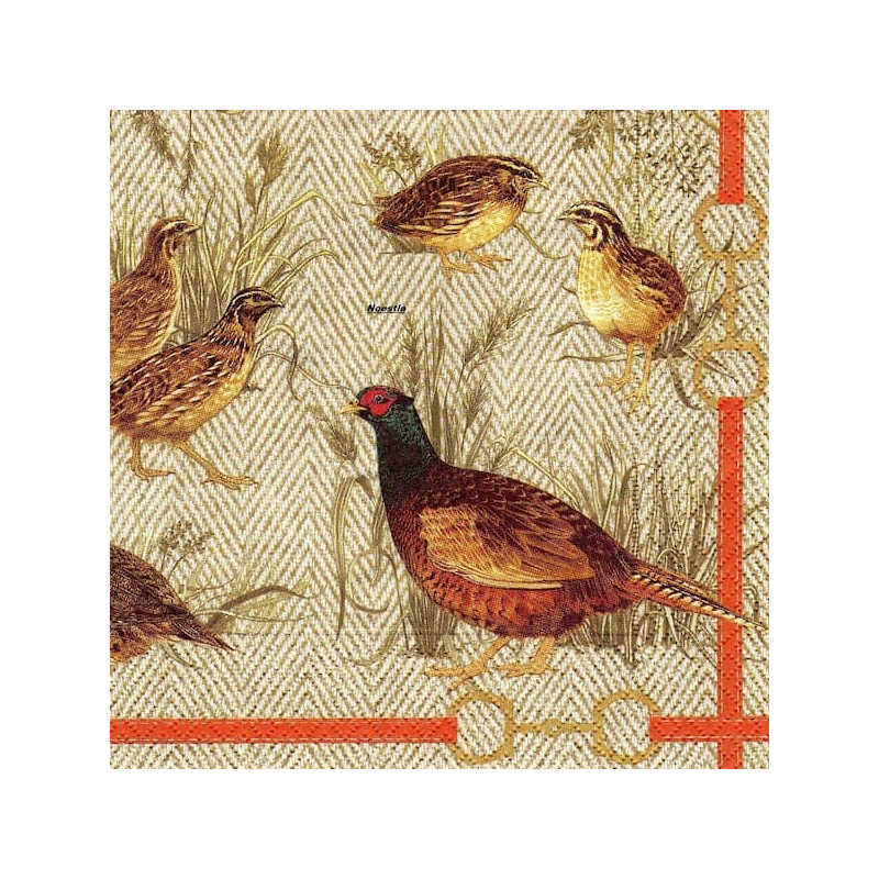 1serviette papier Perdrix-38