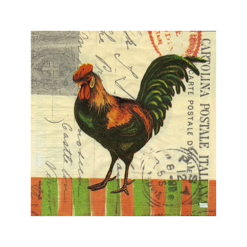 1serviette papier Le Coq-50