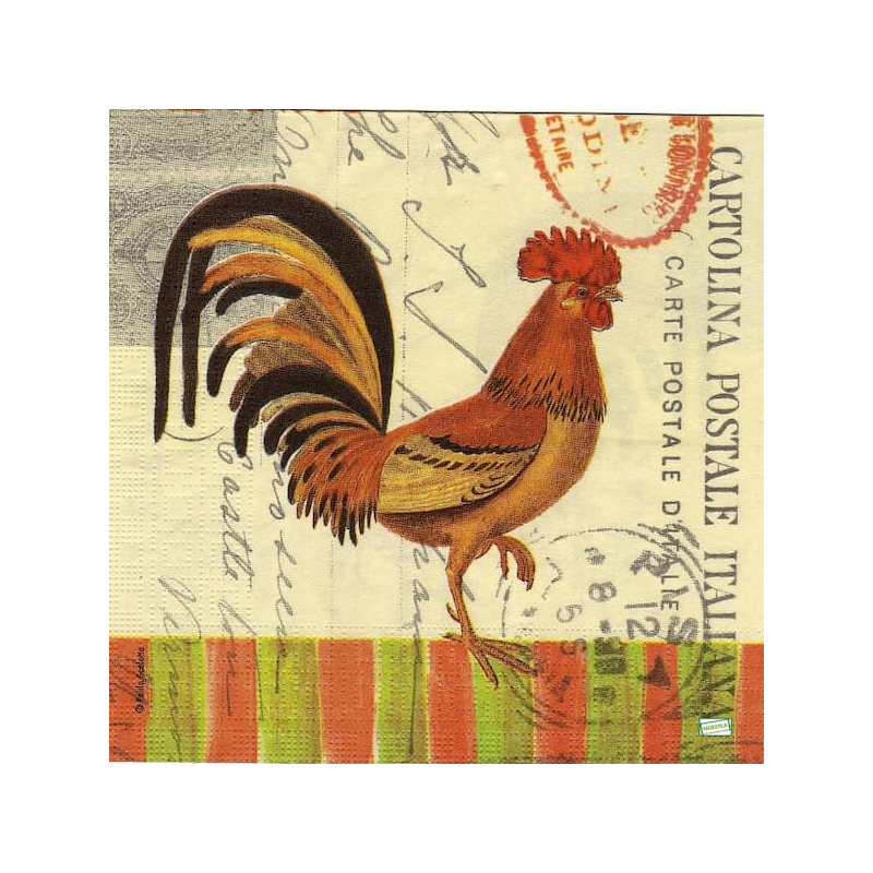 1serviette papier Le Coq-60