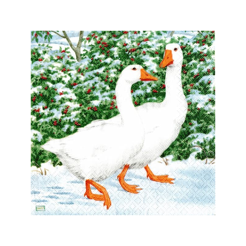 1serviette papier Les Oies-62