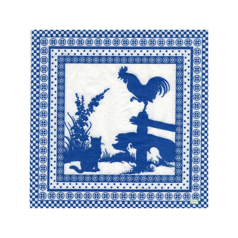 1serviette papier Le Coq-89