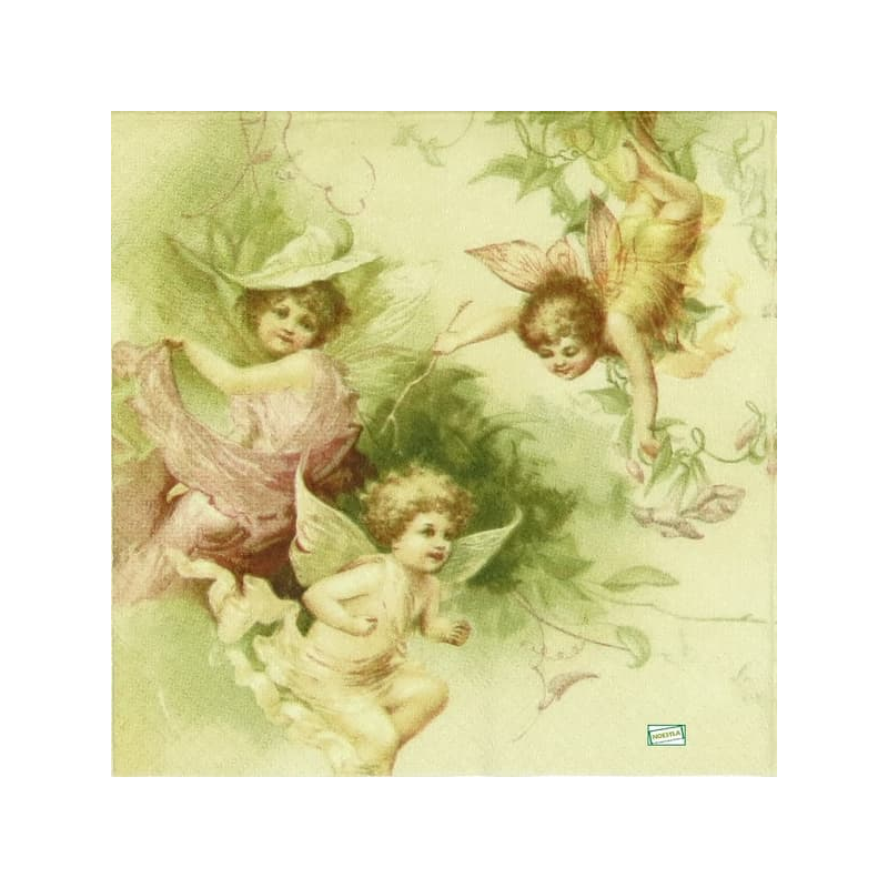 1serviette papier Anges-1