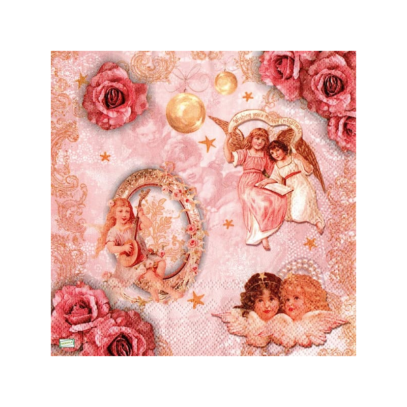 1serviette papier Anges-5