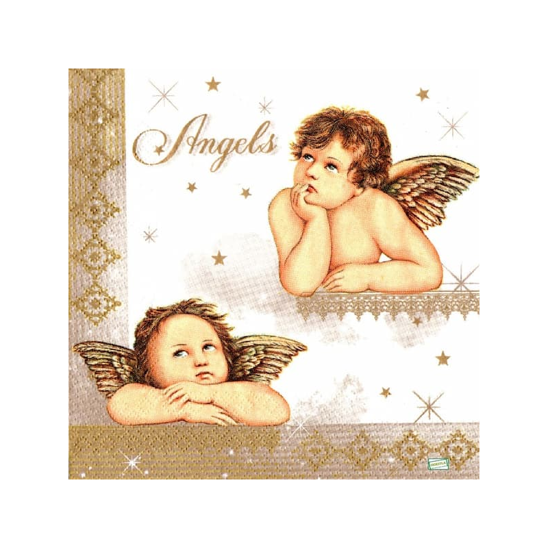 1serviette papier Anges-7