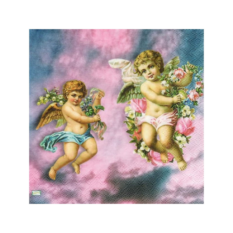 1serviette papier Anges-19