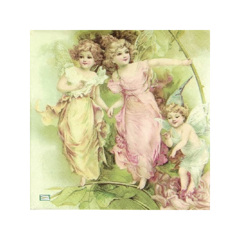 1serviette papier Anges-23