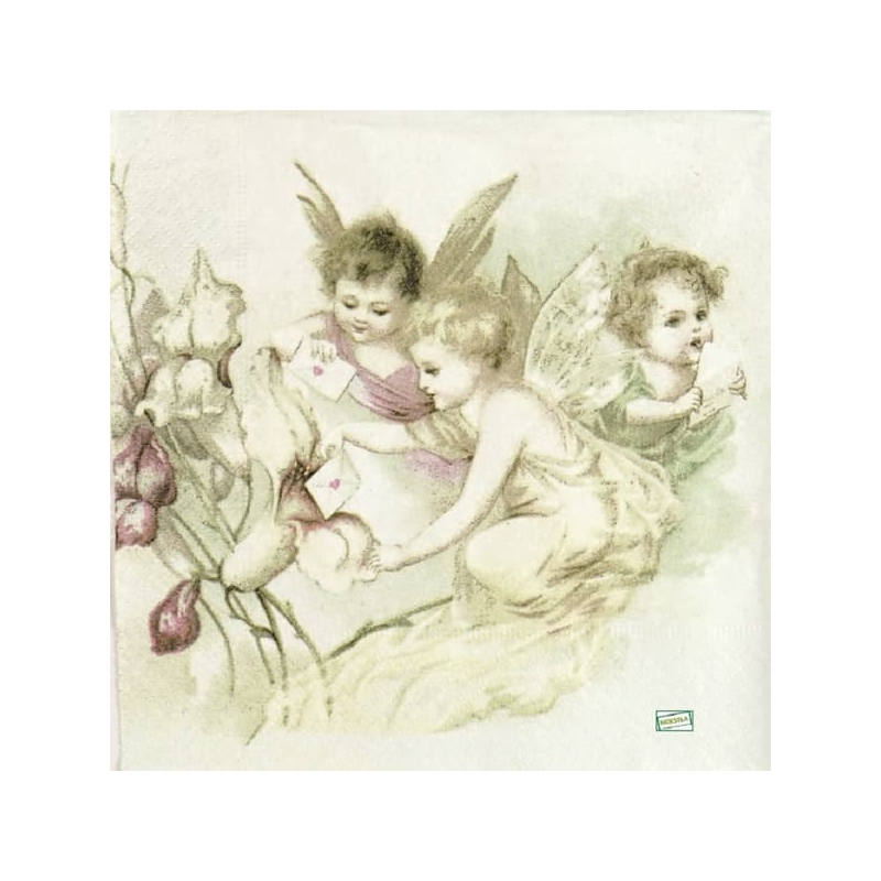 1serviette papier Anges-25