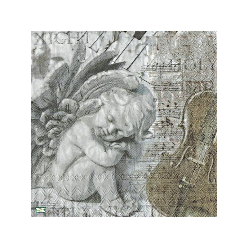 1serviette papier Anges-28