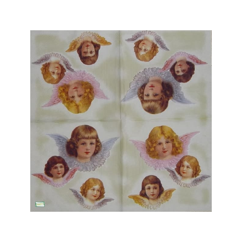 1serviette papier Anges-37