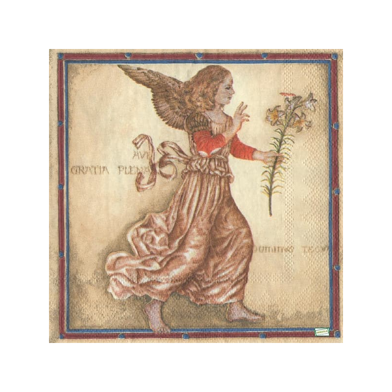 1serviette papier Anges-31