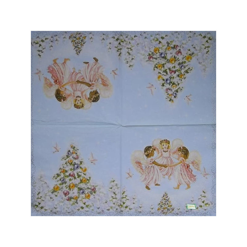 1serviette papier Anges-35