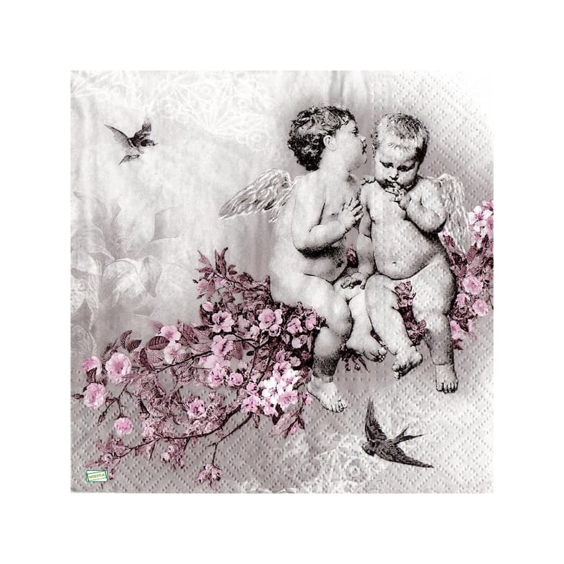 1serviette papier Anges-36