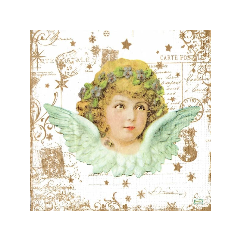 1serviette papier Anges-42