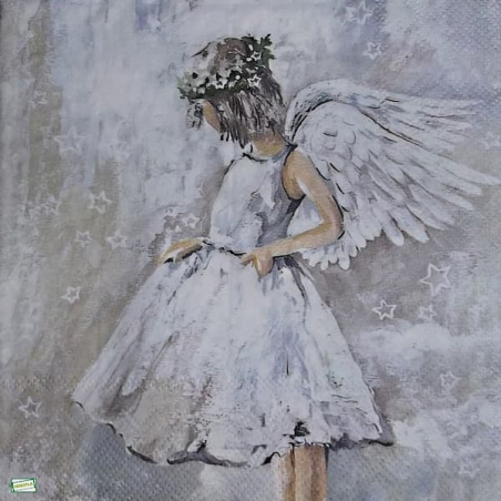 1serviette papier Anges-43