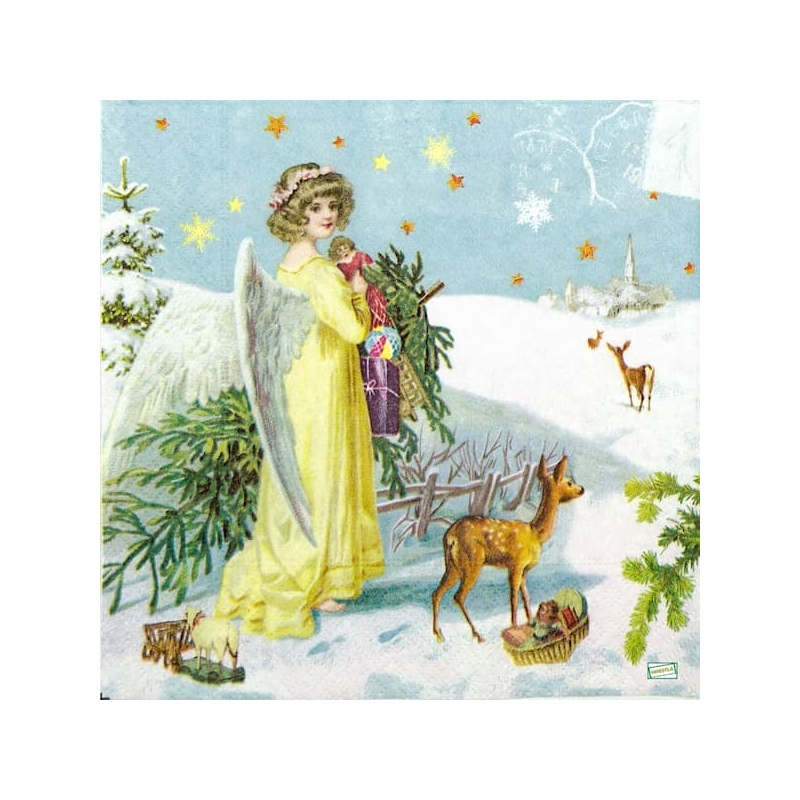 1serviette papier Anges-47