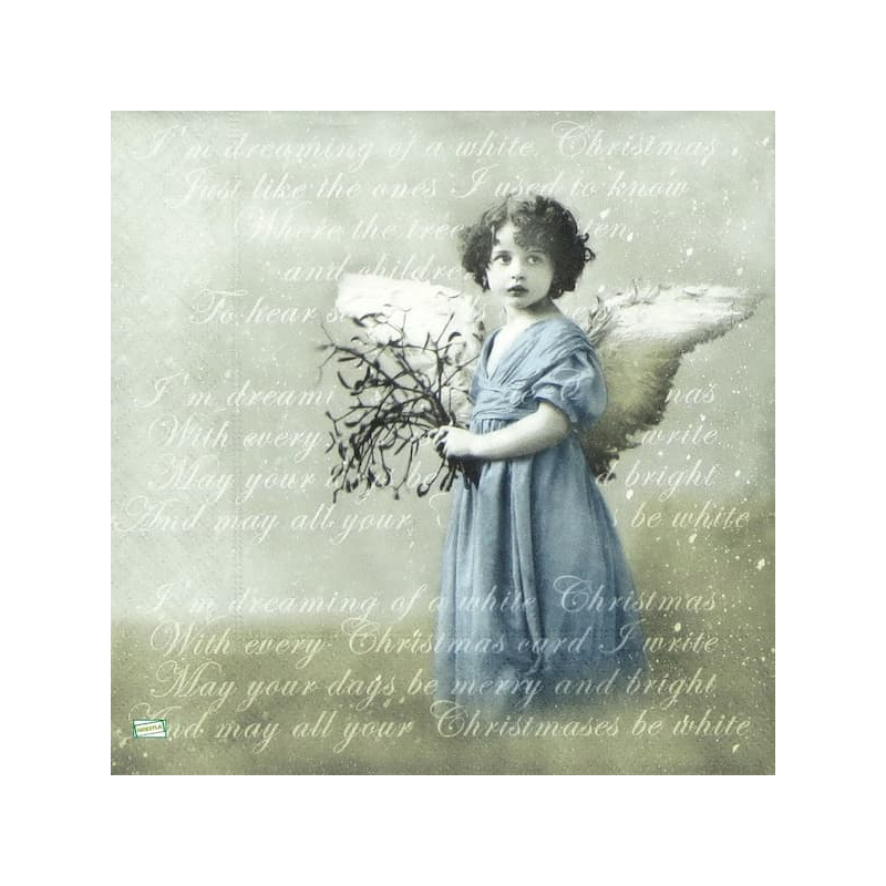 1serviette papier Anges-56