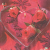 1serviette papier Coeurs-33