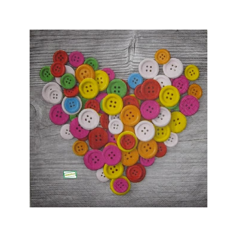 1serviette papier Coeurs-36