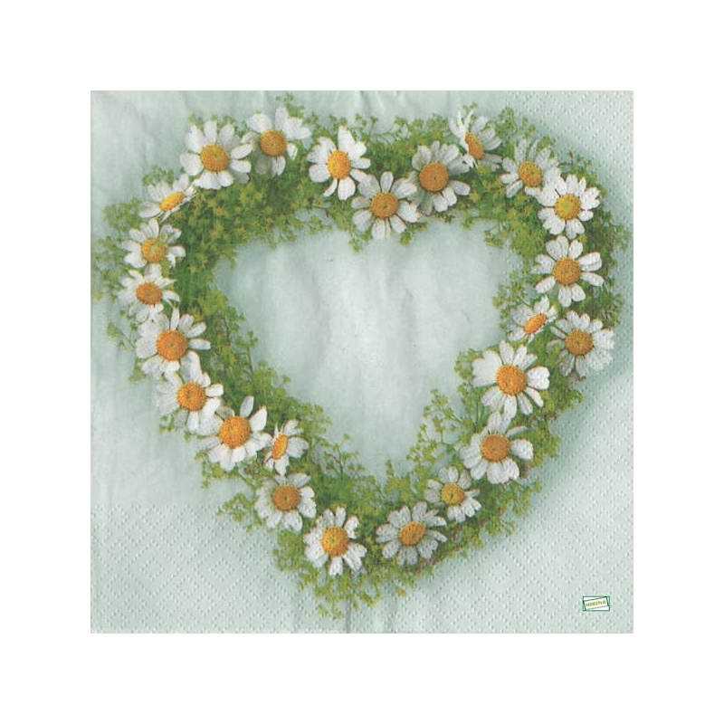 1serviette papier Coeurs-40