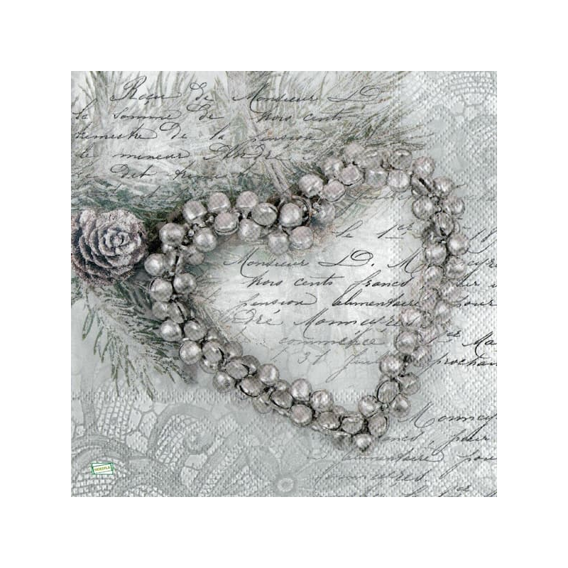 1serviette papier Coeurs-53