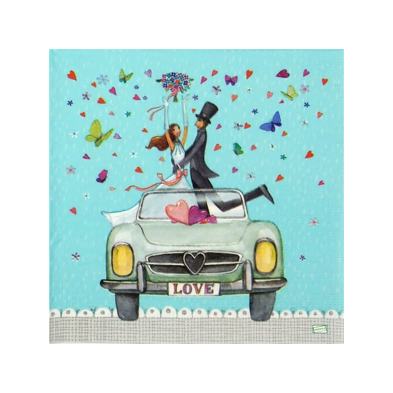 1serviette papier Mariage-1