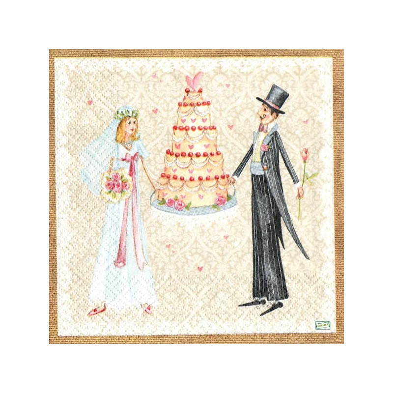 1serviette papier Mariage-3